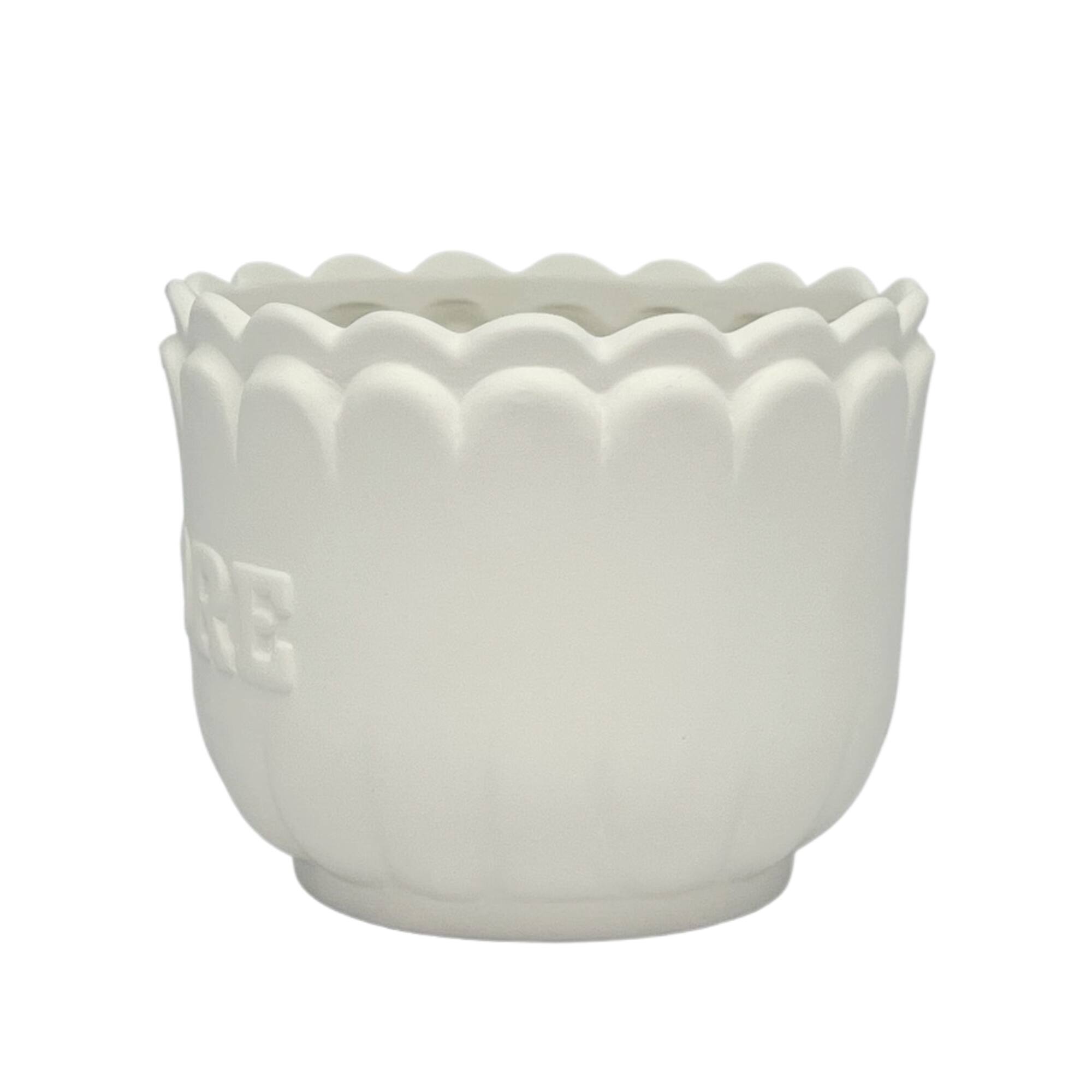 5.75" J'Adore DIY Ceramic Flower Vase by Make Market®
